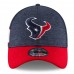 Men's Houston Texans New Era Navy/Red 2018 NFL Sideline Home Official 39THIRTY Flex Hat 3058223